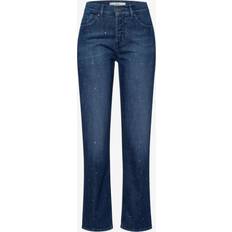 14 - Herr Jeans Brax Damen Five-Pocket-Hose Style MADISON, Dunkelblau, Gr.