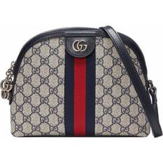 Gucci Ophidia GG Shoulder Bag - Beige/Blue
