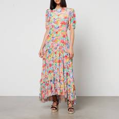 Blommiga - Långa klänningar - XXS Rixo Shireen floral maxi dress multicoloured