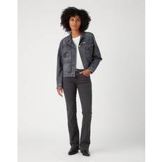 Wrangler Dam - Skinnjackor - Svarta - W36 Jeans Wrangler dam bootcut jeans, Mars, 32L