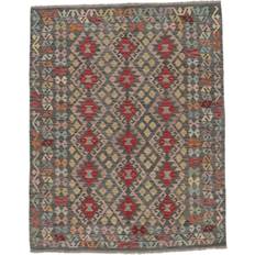 RugVista Kelim Afghan Old Röd, Brun, Svart 158x198cm