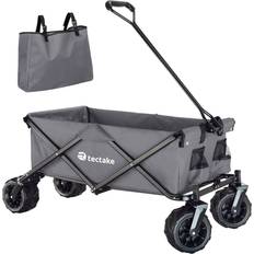 Bruksvagnar tectake Garden Trolley Foldable