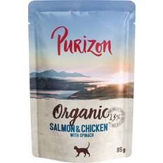 Purizon Organic 6 85 Lax & kyckling spenat