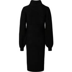 Akryl Gravid- & Amningskläder Noppies Mico stickad klänning Ls klänning, svart