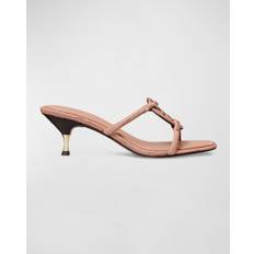 Tory Burch Geo Bombe Miller suede sandals gold
