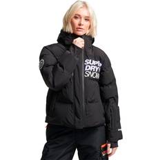 Superdry Dam - Vinterjackor Superdry Jacka Ski Boxy Svart Kvinna