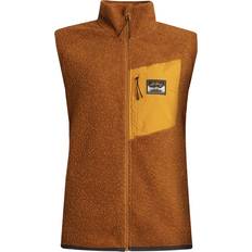 Lundhags Dam Västar Lundhags Flok Wool Pile Vest W Dark Gold