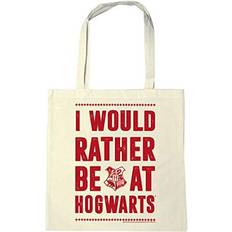 Logoshirt Harry Potter Tygkasse I Would Rather Be At Hogwarts