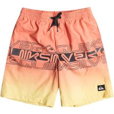 Quiksilver Badkläder Quiksilver Recycled Swim Shorts Orange/Yellow 10Y 138CM