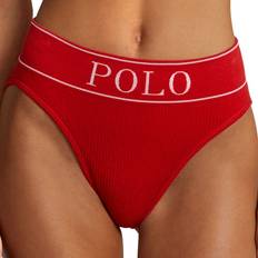 Polo Ralph Lauren Dam - Röda Kläder Polo Ralph Lauren High Waist Brief Red * Kampanj *