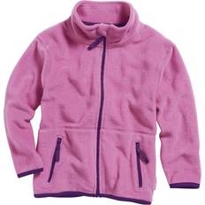 Playshoes Unisex barn fleece färgad jacka, Rosa rosa 18