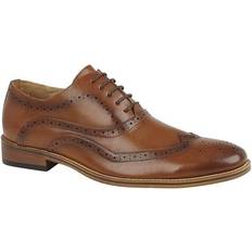 Universal Textiles Brushed Brogues Tan