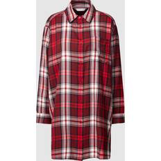 Tommy Hilfiger Dam Skjortor Tommy Hilfiger – Original – Rödrutig nattskjorta flanell