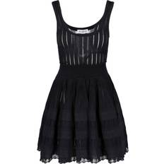 Alaïa Black Crinoline Minidress 995 NOIR FR