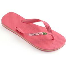 Herr - Rosa Tofflor & Sandaler Havaianas Brasil Logo Pink * Kampanj *