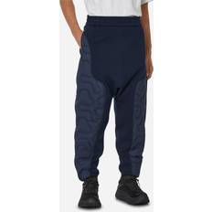 Moncler Blåa - Bomull Byxor & Shorts Moncler Salehe Bembury Padded Pants Navy