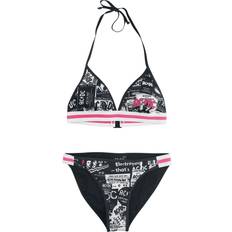 XXL Bikiniset AC/DC Bikini-set EMP Signature Collection för Dam flerfärgad