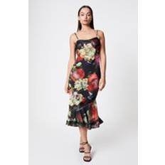 Coast Dam Kläder Coast Lace Trim Floral Print Slip Dress Co-ord Multi