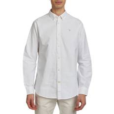 Barbour S Skjortor Barbour Lifestyle Tailored Fit Oxford Shirt White