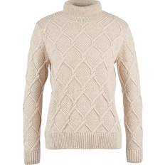 Barbour Dam - L Tröjor Barbour Burne Roll Neck Knit Stickad tröja