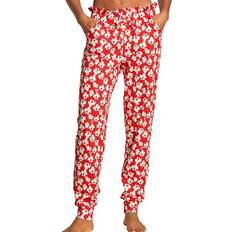Calida Byxor & Shorts Calida Favourites Marine Pants With Cuff Red * Kampanj *