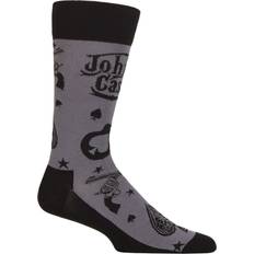 SockShop Herr Strumpor SockShop Johnny Cash: Unisex Ankle Socks/Guitars 'n Guns UK 11
