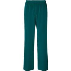 Samsøe Samsøe Dam Byxor Samsøe Samsøe & Hoys Straight Pants Byxor Atlantic Deep