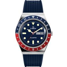 Timex Herr Armbandsur Timex Q Reissue TW2V32100 Navy/Silver 0194366186604 1864.00