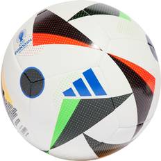 Adidas Junior Fotboll adidas Euro 24 Traning Ball - White/Black/Glow Blue