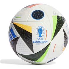 Adidas Fotboll adidas EURO24 Pro Football - White/Black/Glow Blue