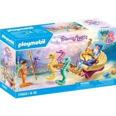 Playmobil Prinsessor Leksaker Playmobil Princess Magic 71500 Meerjungfrauen-Seepferdchenkutsche ab 4 Jahren