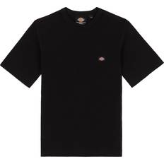 Dickies Dam - Svarta T-shirts Dickies – Marysville – Svart ribbad t-shirt-Svart/a