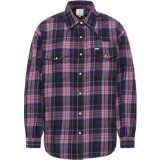 Lee Dam Överdelar Lee Seasonal Western Shirt Blueberry Dam Skjortor