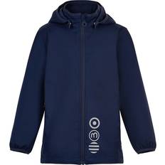 Minymo Ytterkläder Minymo Unisex Kids Softshell Solid Shell Jacket, Dark Navy