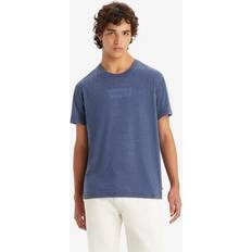 Levi's Herr - Viskos T-shirts Levi's Logo Print T-shirt With Crew Neck