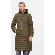 Tommy Hilfiger Dam Kappor & Rockar Tommy Hilfiger FEMININ LW DOWN MAXI, Armégrönt