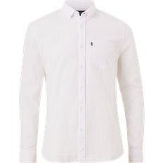 Lexington Herr Överdelar Lexington Skjorte Patric Light Oxford Shirt Hvit