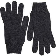 Dolce & Gabbana Handskar & Vantar Dolce & Gabbana Gray Virgin Wool Knit Hands Mitten Men Gloves