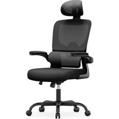 Bigzzia Ergonomic Black Kontorsstol 110cm