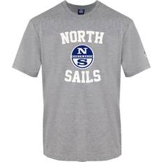 North Sails Herr Överdelar North Sails Gray Cotton T-Shirt