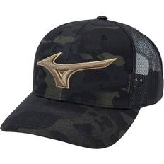 Mizuno Huvudbonader Mizuno Men's Diamond Trucker Hat Black/Gold Belts/Hats/Ref Apparel at Academy Sports