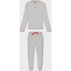Gråa - Jersey Pyjamasar Diesel Umset-willong Pyjamaset för män, 9cb-0qgaj