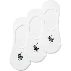 Polo Ralph Lauren Strumpor Polo Ralph Lauren 3-Pack No Show Big Socks White One size