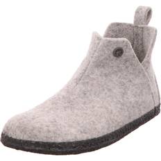 Birkenstock Herr Innetofflor Birkenstock Hausschuhe grau Andermatt Shearling WZ Light