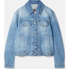 Stella McCartney Jackor Stella McCartney Blue Chain Denim Jacket 4599 MID BLUE