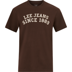 Lee T-shirts & Linnen Lee T-shirt SS Brun