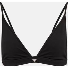 Prada Dam Underkläder Prada Bralette Schwarz