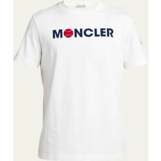Moncler Silke/Siden - XS Kläder Moncler Men's Logo Jersey T-Shirt NATURAL