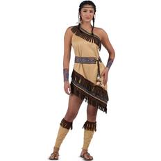 Barn - Vilda västern Maskeradkläder My Other Me Costume for Adults American Indian Maid Pieces