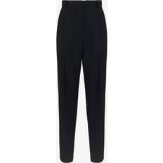 Alexander McQueen Byxor Alexander McQueen Sartorial Wool Pants Black